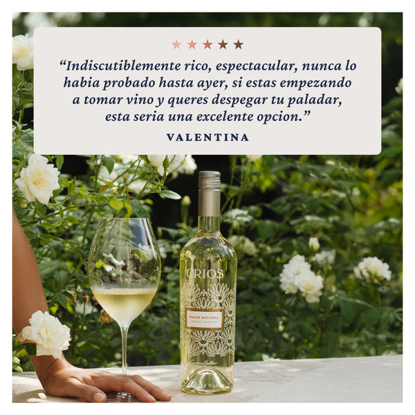 Crios Dulce Natural: la expresión fresca y aromática del Torrontés