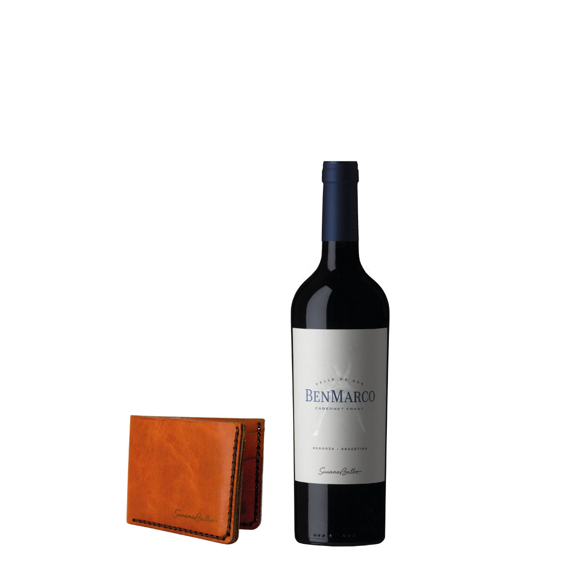 BenMarco Cabernet Franc + Billetera SB de Cuero