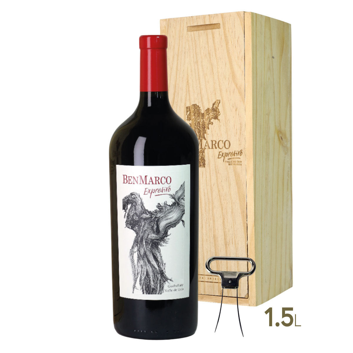 Magnum BenMarco Expresivo + Sacacorchos Doble Lámina