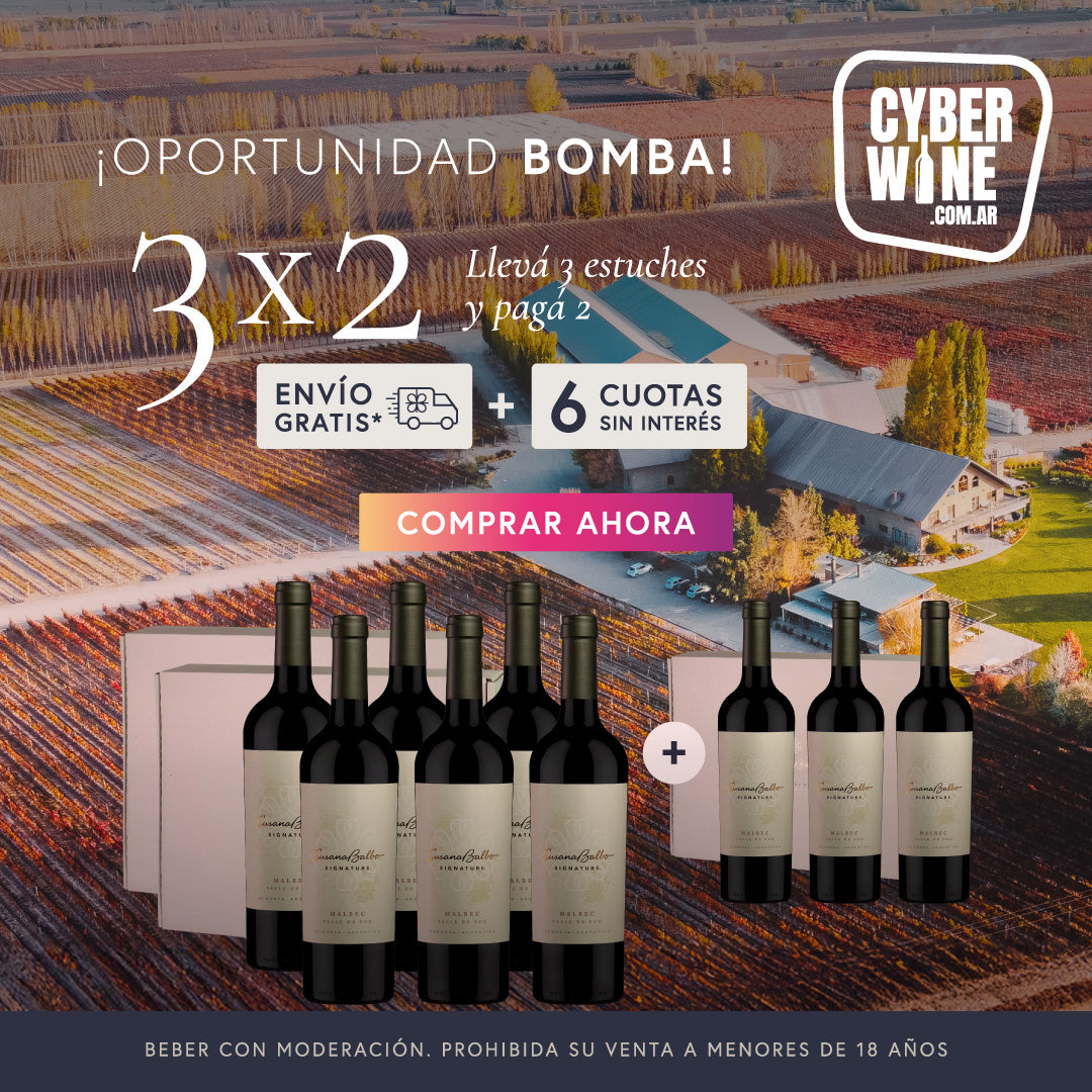 3 x 2 Estuche Susana Balbo Signature Malbec