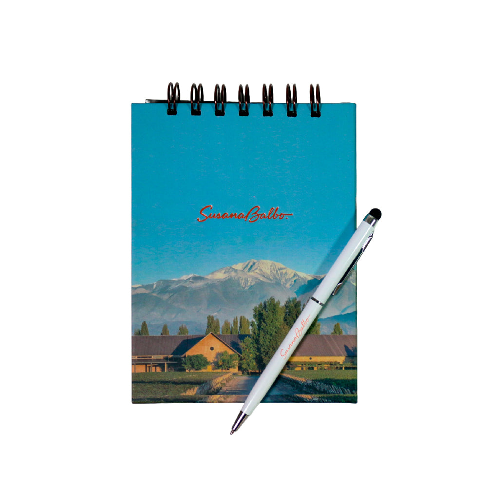 Set libreta y lapicera SB