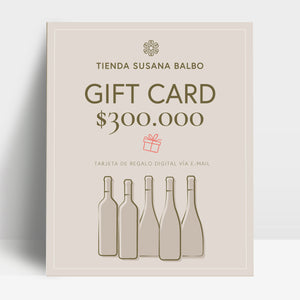 Susana Balbo Gift Card $300.000