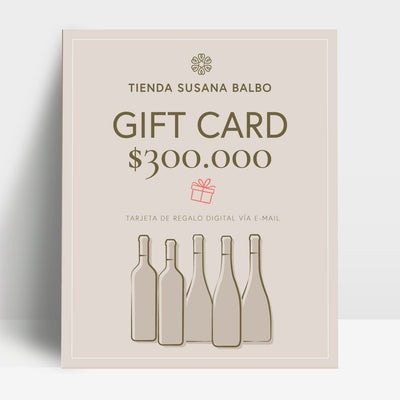 Susana Balbo Gift Card $300.000