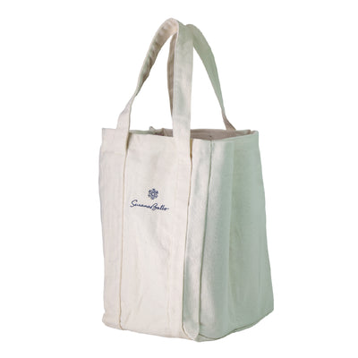Bolso de lona para 6 botellas de vino