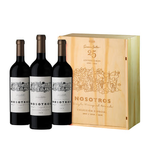 Colección Especial Nosotros S.V.N. Malbec 2017-2018-2019