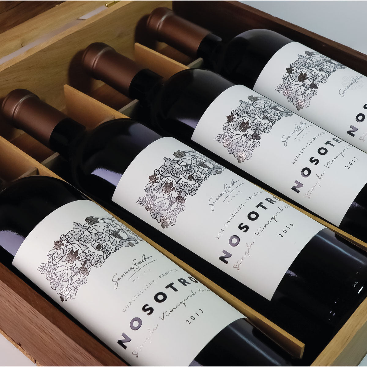 Nosotros Terroir Library Collection 99 pts 2013 - 2016 - 2017 - 2019