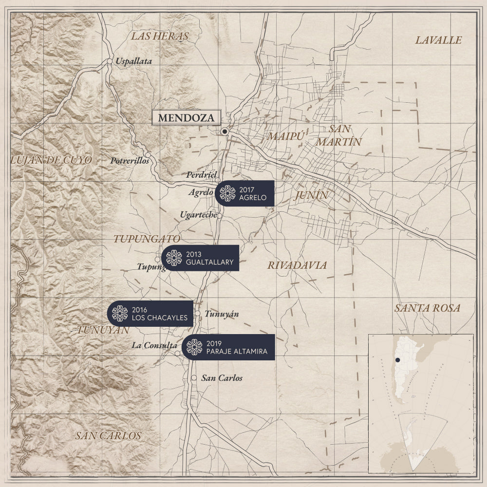 Nosotros Terroir Library Collection 99 pts 2013 - 2016 - 2017 - 2019