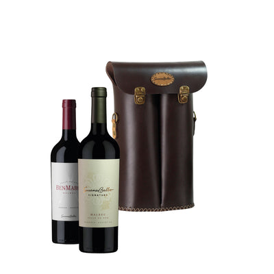 Doble Malbec + Botellero/Matero