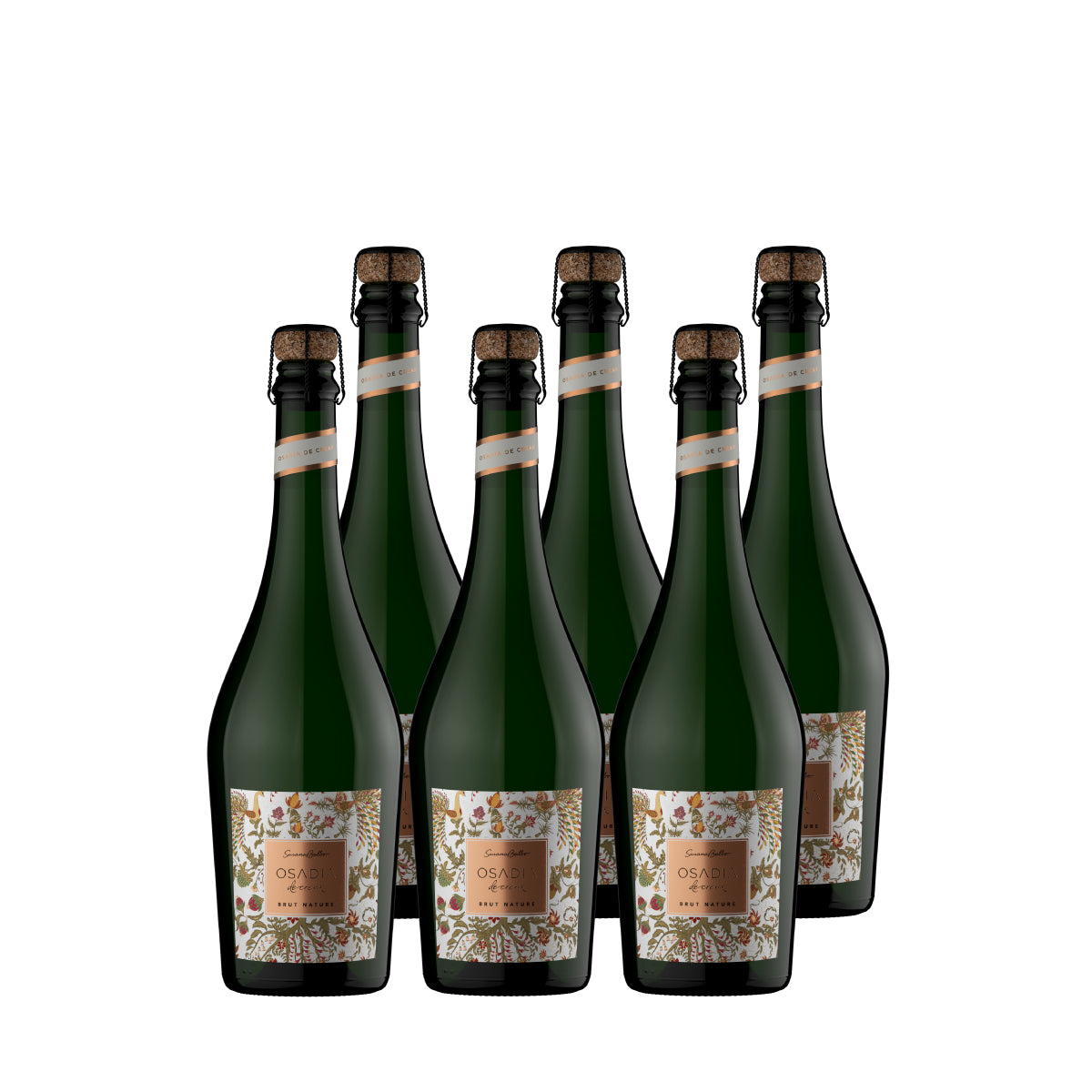 Osadía de Crear Brut Nature Pinot Noir Rosé